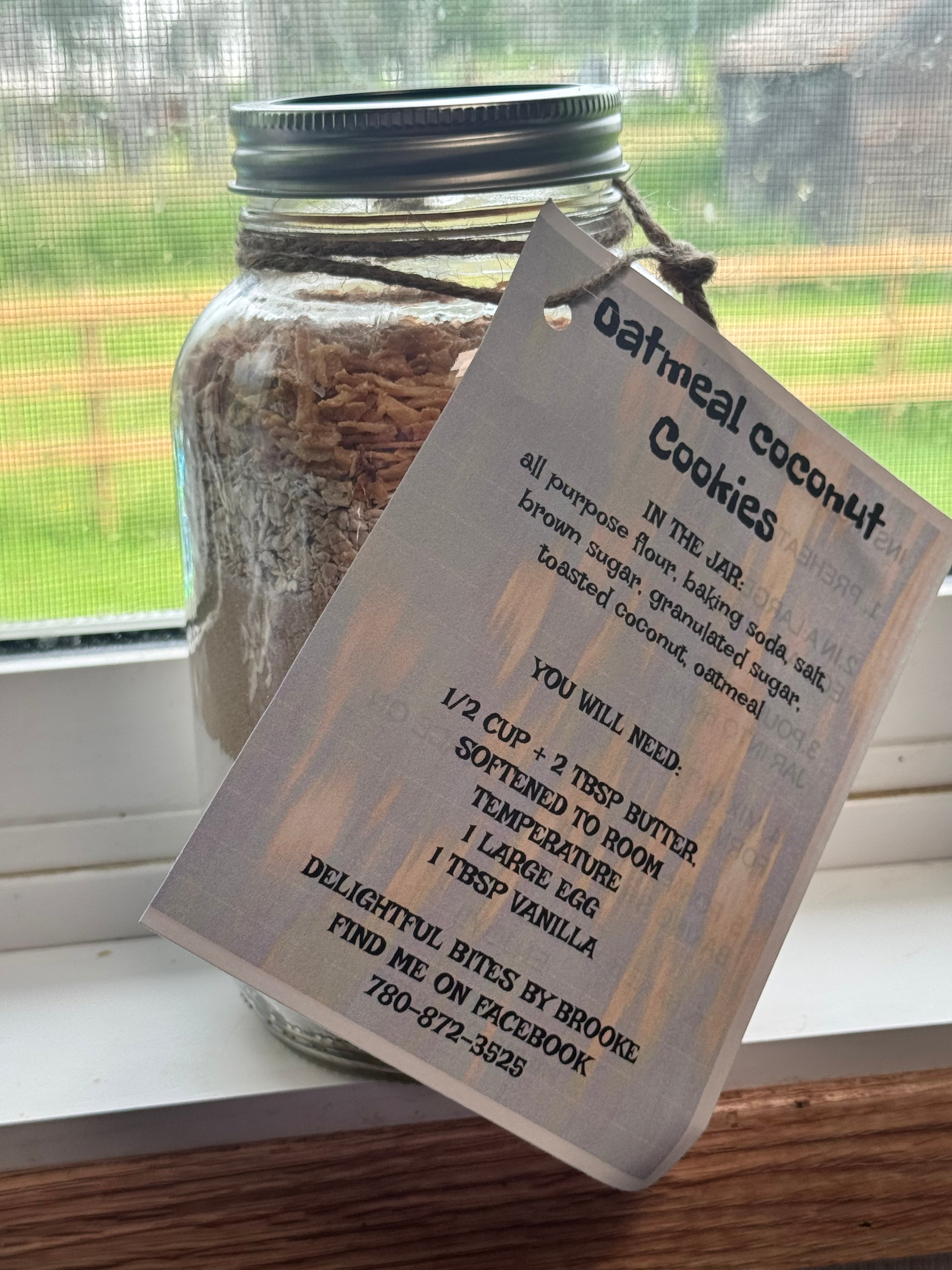 DIY Oatmeal Coconut Cookie