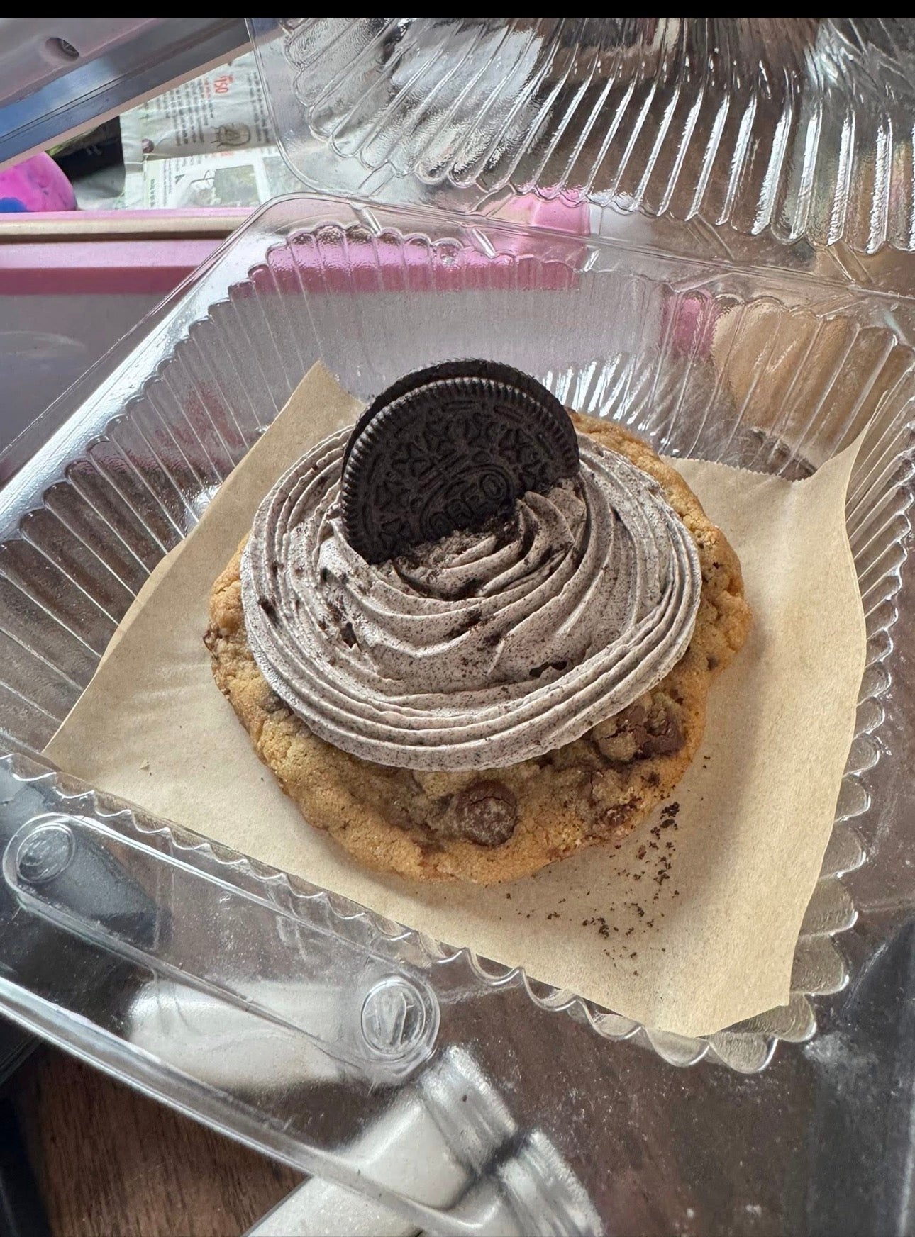 Oreo milkshake cookie